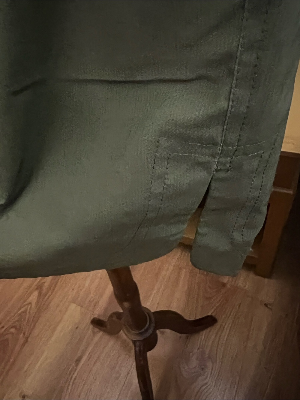 RipSkirt Army Green Drawstring Women’s Medium Beach Summer Cool Mini Skirt NWOT - Picture 4 of 11